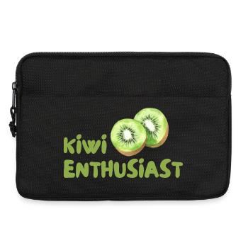Kiwi Enthusiast - Laptoptasche 13" - Schwarz - Vorne