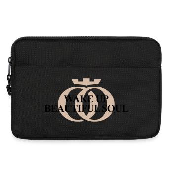 WAKE UP BEAUTIFUL SOUL – Oppoline Collection - Laptop bag 13" - black - Front