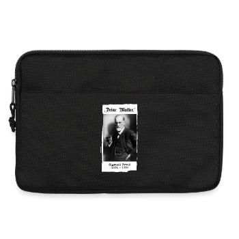Sigmund Freud - "Deine Mutter." - Laptoptasche 13" - Schwarz - Vorne