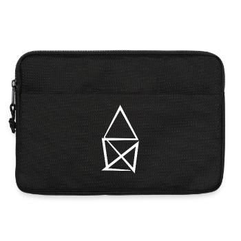 Geometric Line Art Design - Laptop bag 13" - black - Front