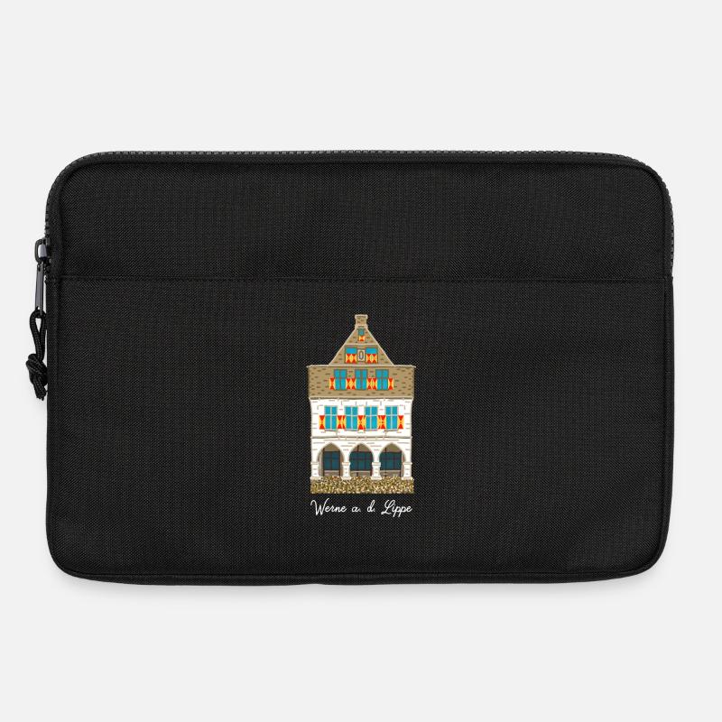 Werne a. d. Lippe, Historisches Rathaus - Laptoptasche 13" - Schwarz