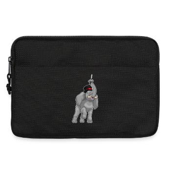 Baguette magique éléphant - Sacoche pour ordinateur portable 13 pouces - noir - Devant