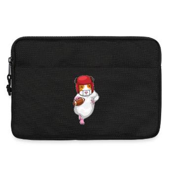 Guinea Pig American Football Sport - Laptop bag 13" - black - Front