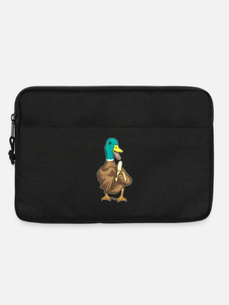 Ente Banane - Laptoptasche 13" - Schwarz