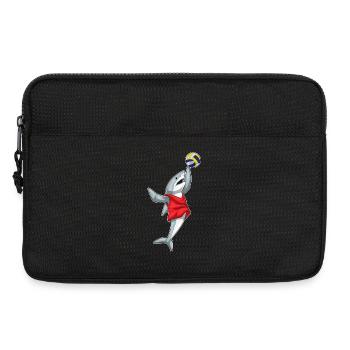 Joueur de volley-ball Shark Volley-ball - Sacoche pour ordinateur portable 13 pouces - noir - Devant