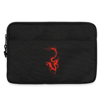 Red Smoke Dragon - Laptop bag 13" - black - Front