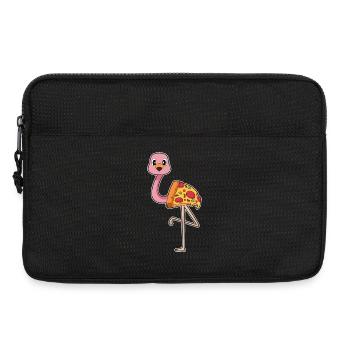Flamingo Pizza - Laptoptasche 13" - Schwarz - Vorne