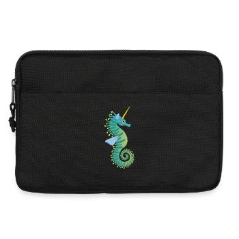 Sea Unicorn - Laptop bag 13" - black - Front