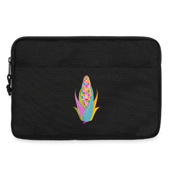 Colorful Pop Art Corn in Bright Colors - Laptop bag 13" - black - Front