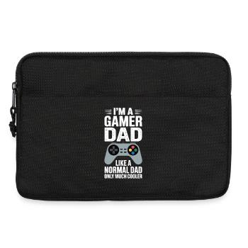 Gamer Dad Like A Normal Dad Only Cooler - Laptop bag 13" - black - Front