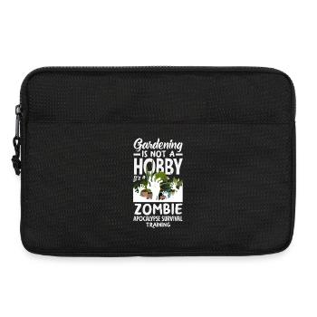 Cadeaux pour les jardins et les amoureux des plantes - Sacoche pour ordinateur portable 13 pouces - noir - Devant