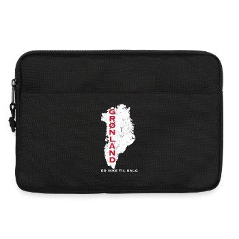 Grönlandkarte: Nicht zum Verkauf - Laptoptasche 13" - Schwarz - Vorne