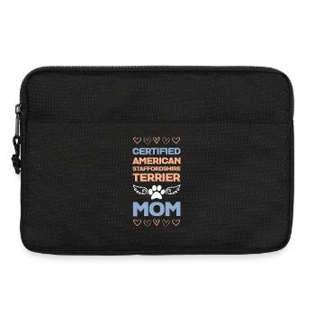 Maman certifiée American Staffordshire Terrier - Sacoche pour ordinateur portable 13 pouces - noir - Devant