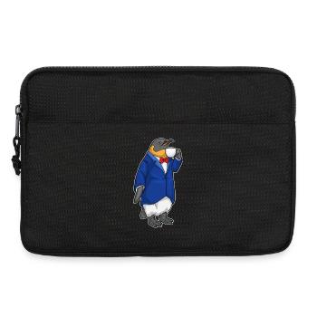 Maulwurf Tasse - Laptoptasche 13" - Schwarz - Vorne