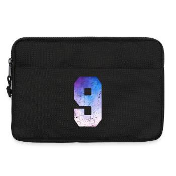Issue 9 – 9th Anniversary Gift - Laptop bag 13" - black - Front