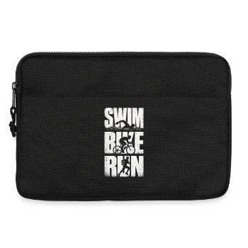 Swim Bike Run Triathlon - Sacoche pour ordinateur portable 13 pouces - noir - Devant