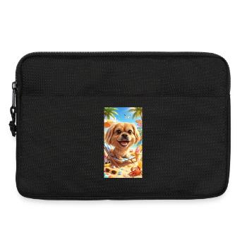Mila in the sun - Laptop bag 13" - black - Front