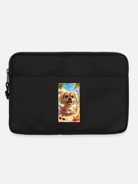 Mila in der Sonne  - Laptoptasche 13" - Schwarz