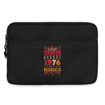 Vintage 1976: 50 years - Laptop bag 13" - black - Front