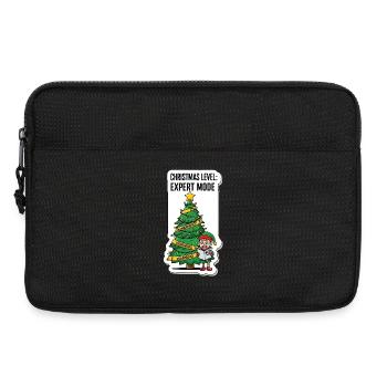Mode Expert niveau de Noël - Sacoche pour ordinateur portable 13 pouces - noir - Devant