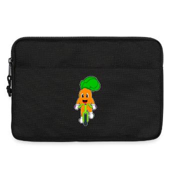 Vélo carotte - Sacoche pour ordinateur portable 13 pouces - noir - Devant