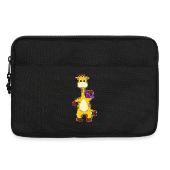 Giraffe Radio Musik - Laptoptasche 13" - Schwarz - Vorne