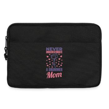 Maman batteuse - Sacoche pour ordinateur portable 13 pouces - noir - Devant