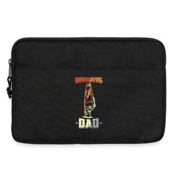 Daddy Windsurfing - Laptop bag 13" - black - Front