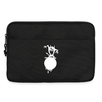 Das Monster auf dem weißen Planeten - Laptoptasche 13" - Schwarz - Vorne