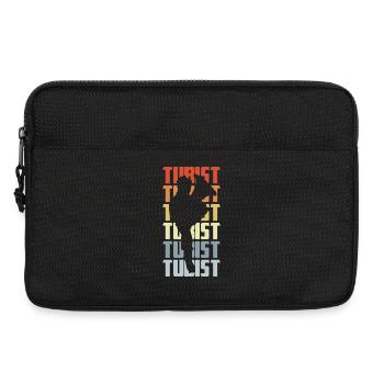 Joueurs de tuba - Sacoche pour ordinateur portable 13 pouces - noir - Devant