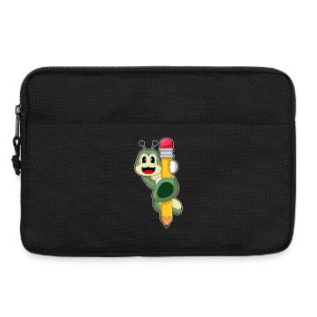 École de crayons Caterpillar Pupil - Sacoche pour ordinateur portable 13 pouces - noir - Devant