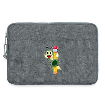 École de crayons Caterpillar Pupil - Sacoche pour ordinateur portable 13 pouces - gris chiné - Devant