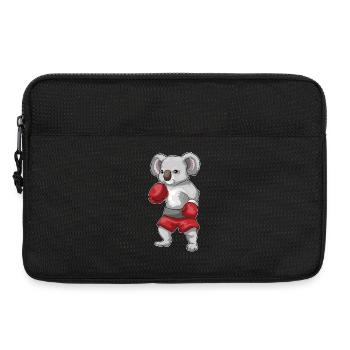 Koala Boxer Boxhandschuhe Boxen - Laptoptasche 13" - Schwarz - Vorne