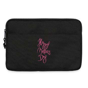 Calligraphie de la fête des mères - Sacoche pour ordinateur portable 13 pouces - noir - Devant