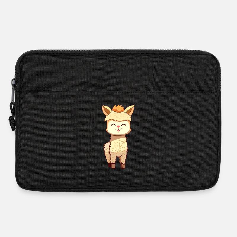 Alpaka - Laptoptasche 13" - Schwarz