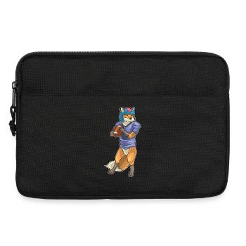 Fox American Football Sports - Sacoche pour ordinateur portable 13 pouces - noir - Devant