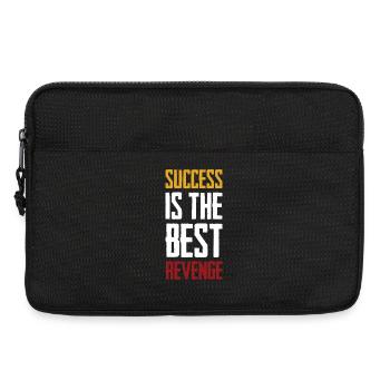 success is the best revenge - Laptop bag 13" - black - Front