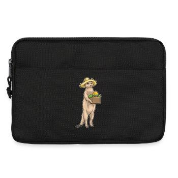 Paysan de Pâques suricate - Sacoche pour ordinateur portable 13 pouces - noir - Devant