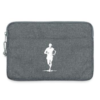Jogger - Laptoptasche 13" - Grau meliert - Vorne