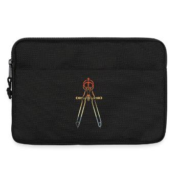 Boussole Look Vintage - Sacoche pour ordinateur portable 13 pouces - noir - Devant