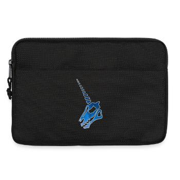 Crâne de licorne et ciel étoilé - Sacoche pour ordinateur portable 13 pouces - noir - Devant
