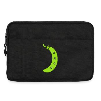 haricot vert - Sacoche pour ordinateur portable 13 pouces - noir - Devant