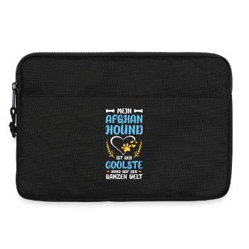 Mein Afghan-Hund: Coolster der Welt - Laptoptasche 13" - Schwarz - Vorne