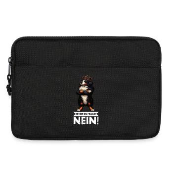 Bevor Du Fragst Berner Sennenhund Sennenhunde  - Laptoptasche 13" - Schwarz - Vorne