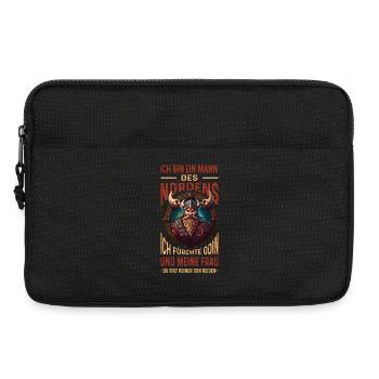 I'm a man of the north vikings - Laptop bag 13" - black - Front