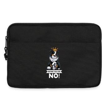Before You Ask Australian Shepherd Aussie Aussies - Laptoptasche 13" - Schwarz - Vorne