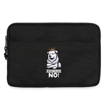 Avant de demander Berger Blanc Berger Berger - Sacoche pour ordinateur portable 13 pouces - noir - Devant