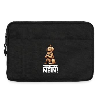 Bevor Du Fragst Golden Retriever Goldie Goldies - Laptoptasche 13" - Schwarz - Vorne