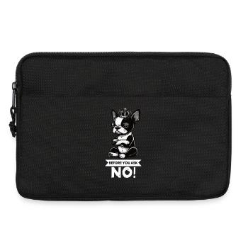 Before You Ask Boston Boston terrier Bostie Bosti - Laptop bag 13" - black - Front