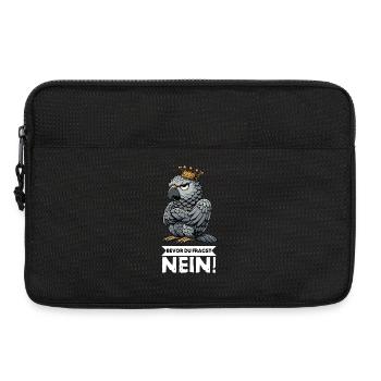 Bevor Du Fragst Nein Graupapagei Papagei Papageien - Laptoptasche 13" - Schwarz - Vorne